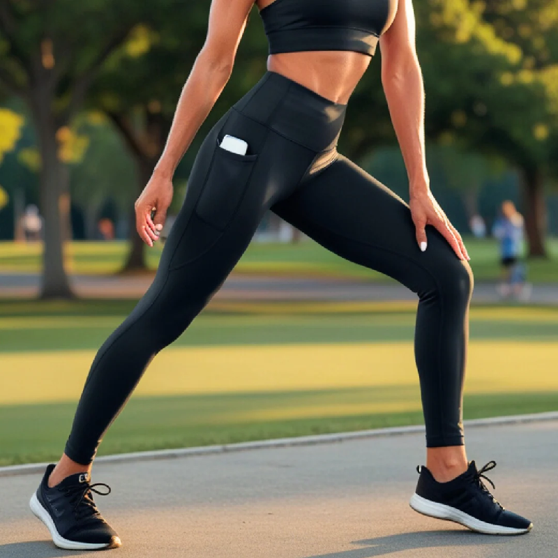 Leistungsstarke Anti-Cellulite-Leggings mit Taschen