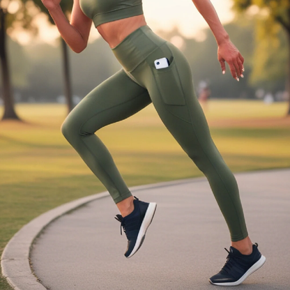 Leistungsstarke Anti-Cellulite-Leggings mit Taschen
